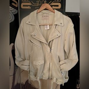 Free People Women’s Slouchy Moto Jacket